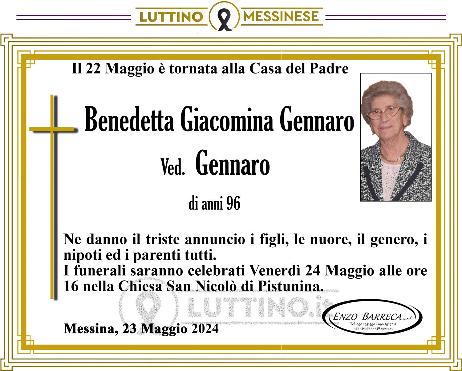 Benedetta Giacomina Gennaro